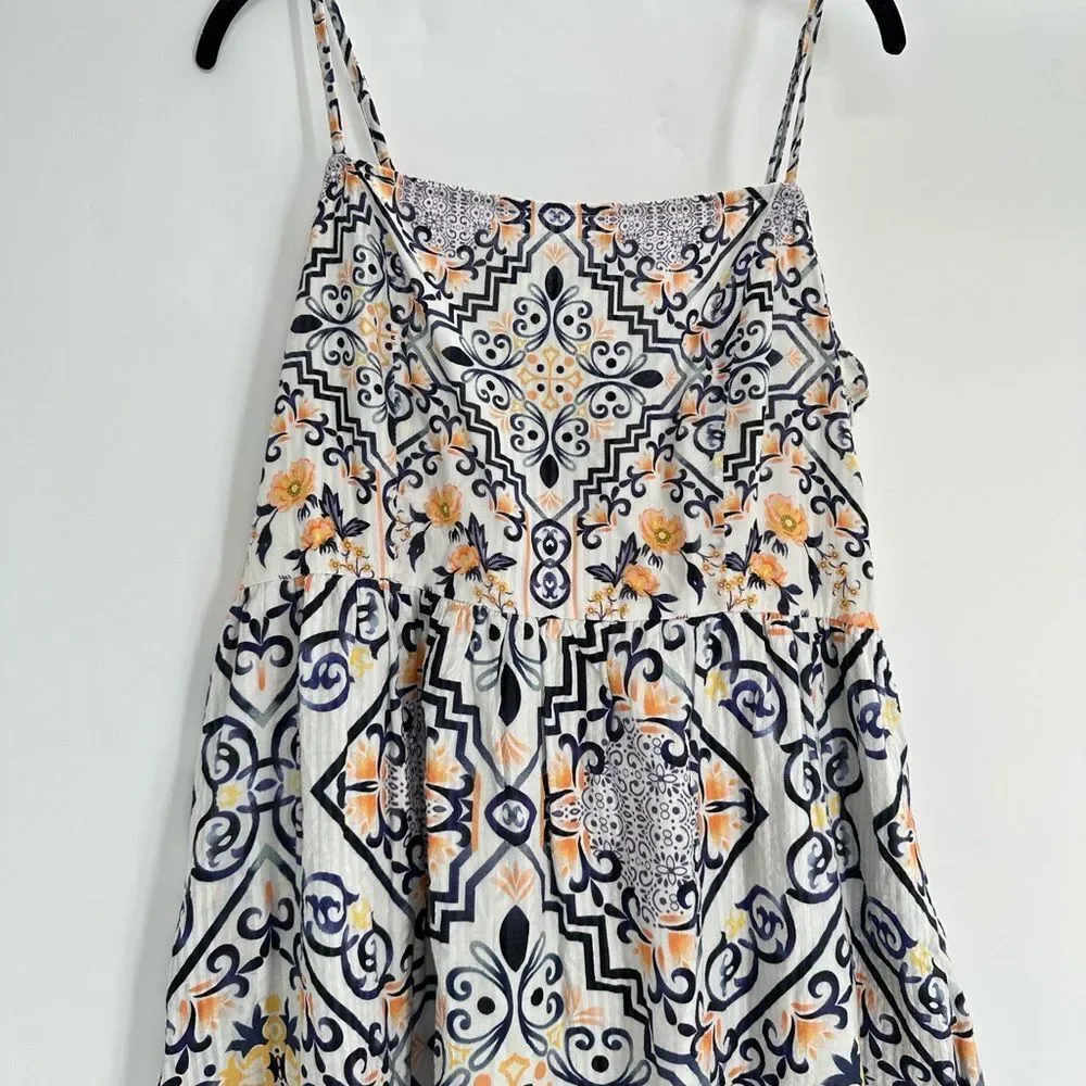 Anthropologie Let Me Be Boho Midi Dress Size Large_6